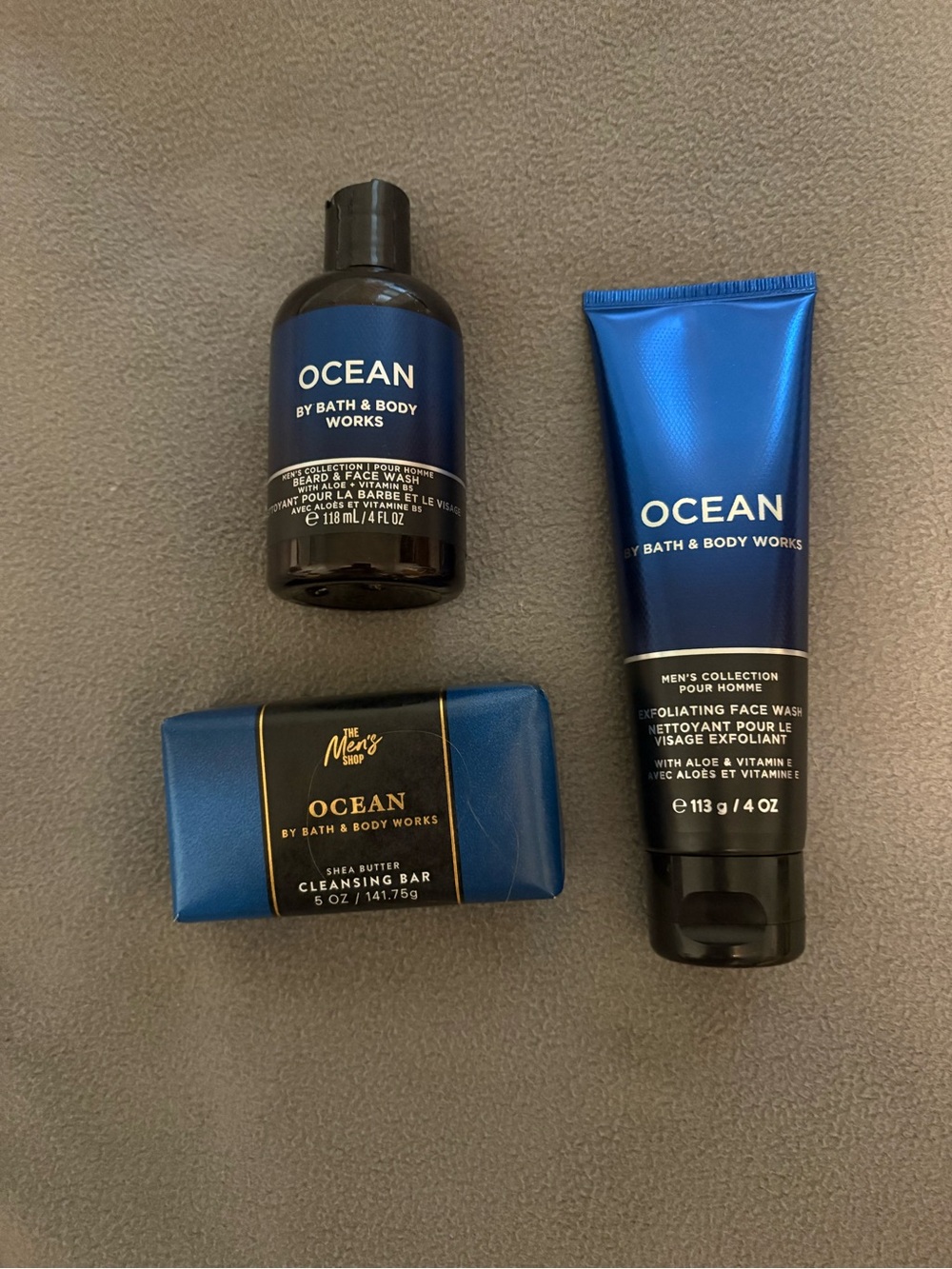 New Bath & Body Works Ocean Men’s Set